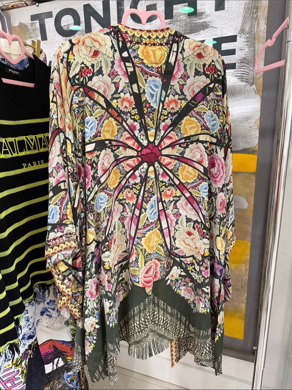 Camilla silk tie robe - Picture 11 of 14